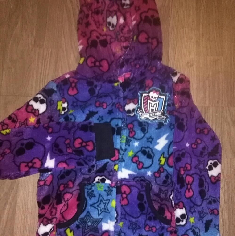 Monster High Girls Jacket Size (7/8)